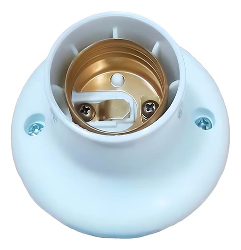 BOCAL SOQUETE FIXO BRANCO 1607 ILUMI 1607