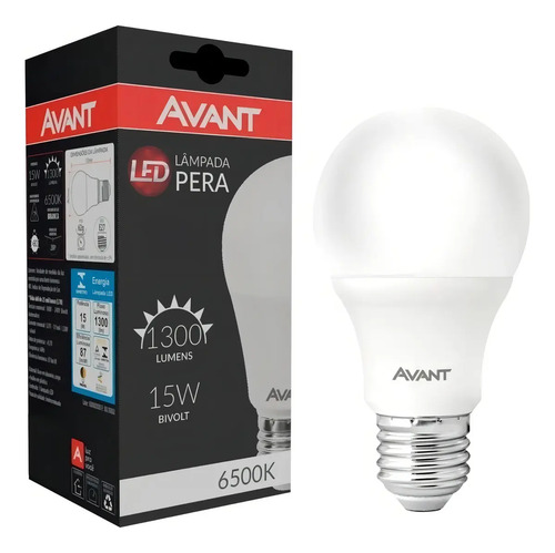LAMPADA LED 15W E-27 AVANT 1350 LUMENS BR6500