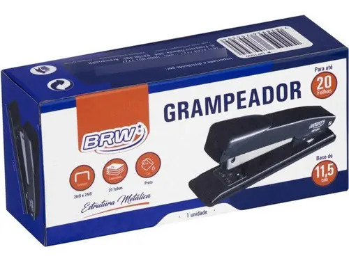 GRAMPEADOR 26/6 BRW 11CM GP1000 20FLS