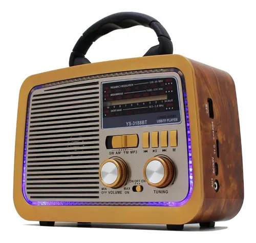 RADIO CAIXA DE SOM KA-3198 KA-3199 -> 123855