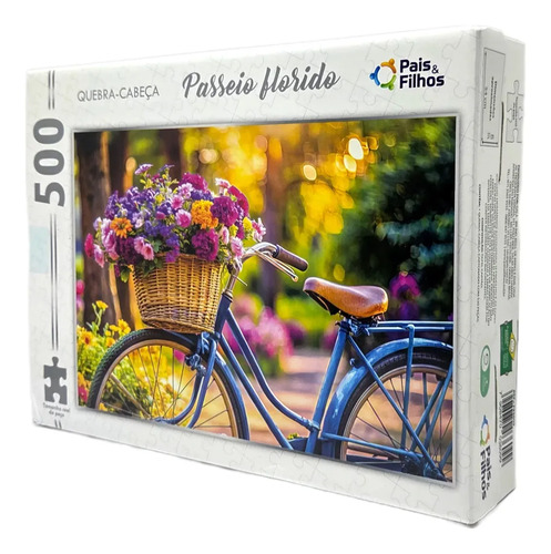 Q. CABECA 500 PCS - PASSEIO FLORIDO UNICA