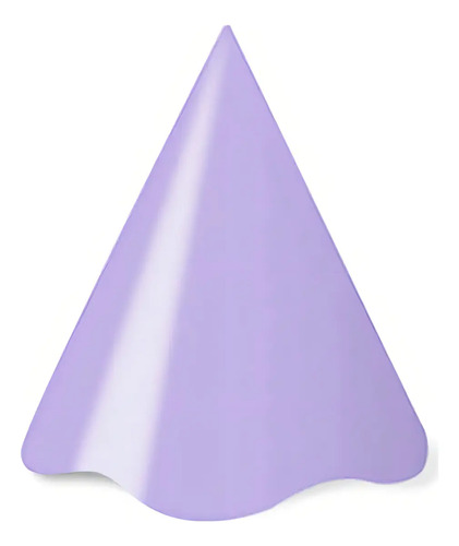 CHAPEU CONE LILAS 8 UNID