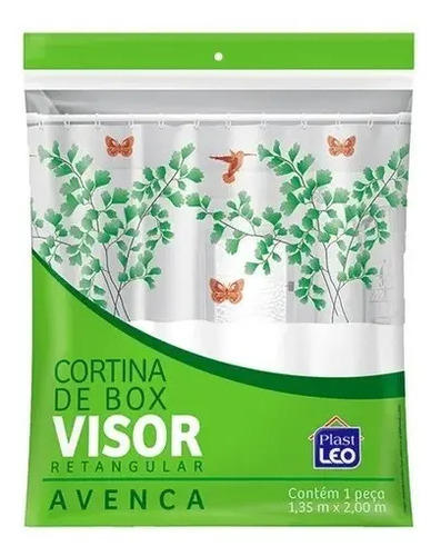 CORTINA DE BOX VISOR RETANGULA -> UN