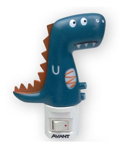 ABAJUR TOMADA LED 1W BIVOLT DINOSSAURO AVANT