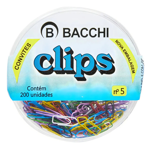 CLIPS NIQUELADO N°5 200 UNIDAD -> UN