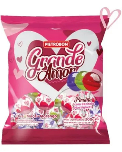 PIRULITO PIETROBON BOLA GRANDE AMOR 200G -> UN