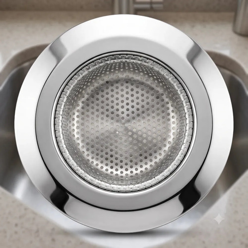 RALO PARA PIA INOX 7 CM REDONDO