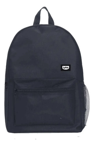 MOCHILA EASY PRETA - 3 ZIPERES + BOLSOS