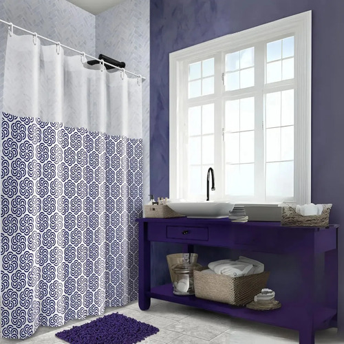 CORTINA DE BOX VINIL VISOR RETANGULAR TRANSPARENTE