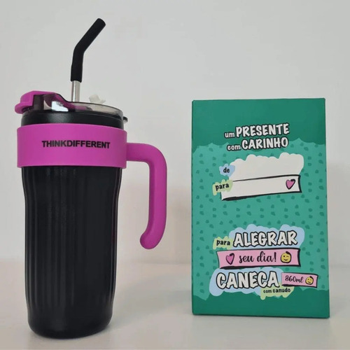 CANECA C/ CANUDO MANT.TEMP INOX 860ML -> 18648