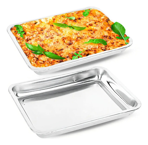ASSADEIRA RETANG. ACO INOX -> UN