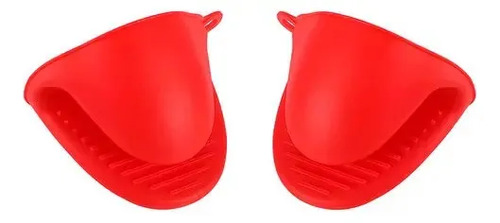 ECO24087 - LUVA DE SILICONE SEM FORRO - VERMELHO
