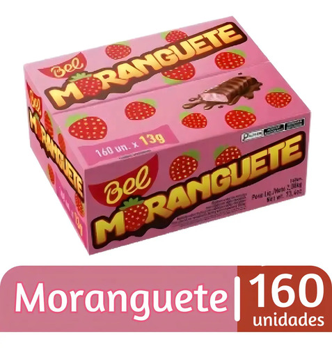 FT CX BOMBOM BEL 13G MORANGUETE -> EMB 36 021162
