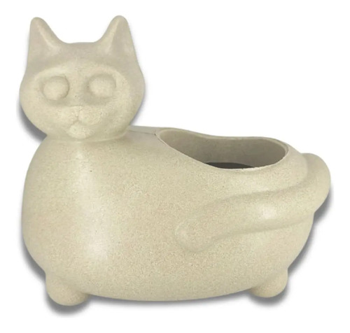 VASO MASCOTE GATO 24 CIMENTO