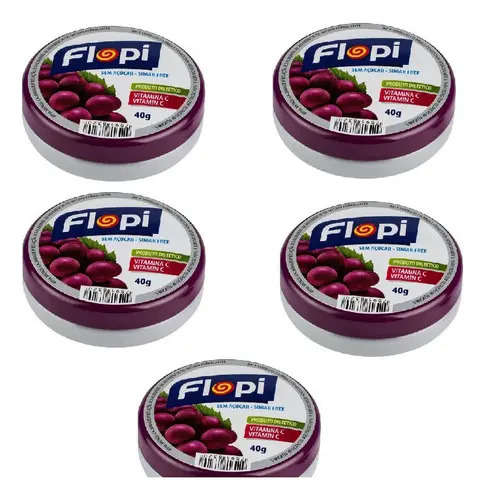 PIRULITO FLOPITO 500G CHICLE CEREJA
