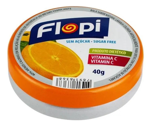 PIRULITO FLOPITO CHICLE TUTTI-FRUTTI 500G