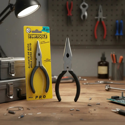 ALICATE DE BICO MEIA CANA RETO - STARTOOLS AR0547
