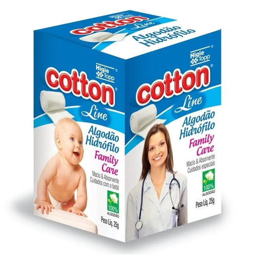 ALGODAO COTTON LINE CAIXA 25G -> UN