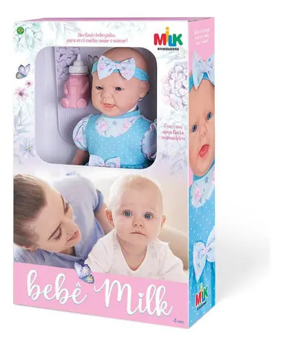 BONECA BEBE MILK